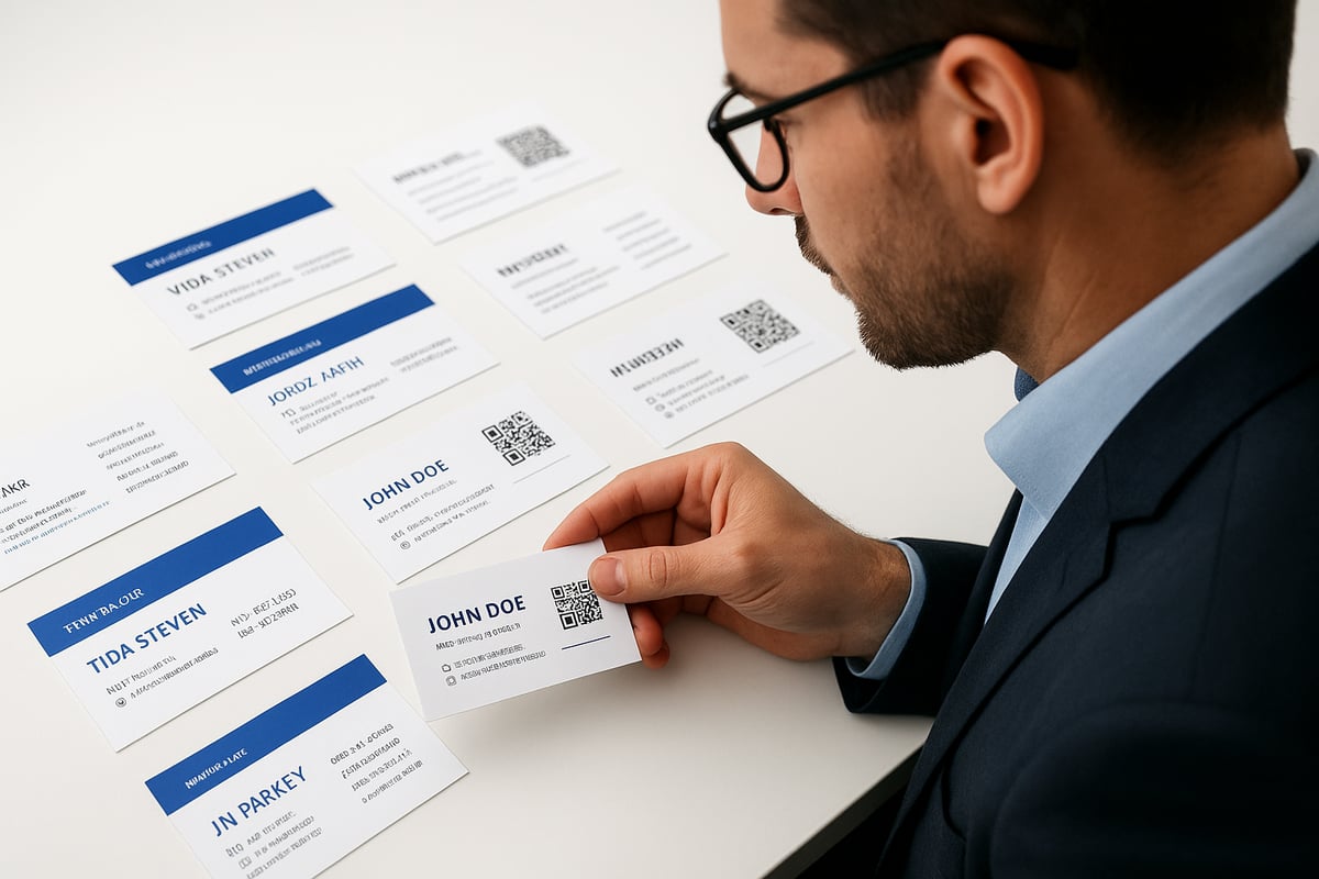 Les Erreurs à Éviter Lors de la Création de sa Carte de Visite