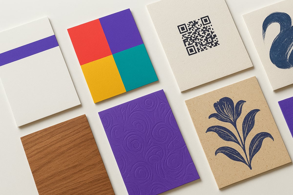 12 Frische Visitenkarten Ideen 2025 für Einzigartige Designs