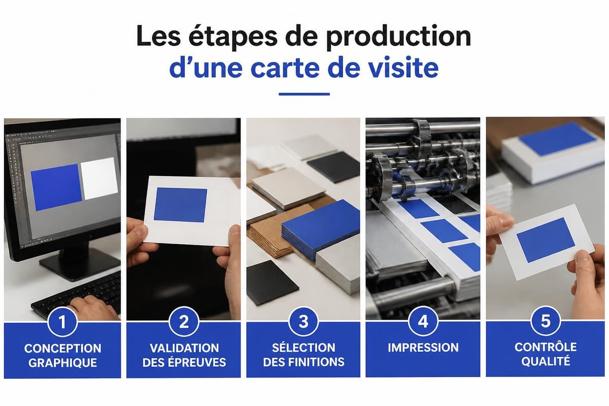 Processus d'impression de cartes
