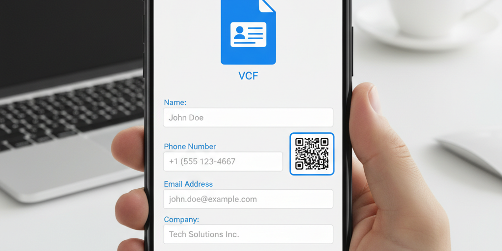 vCard en smartphone