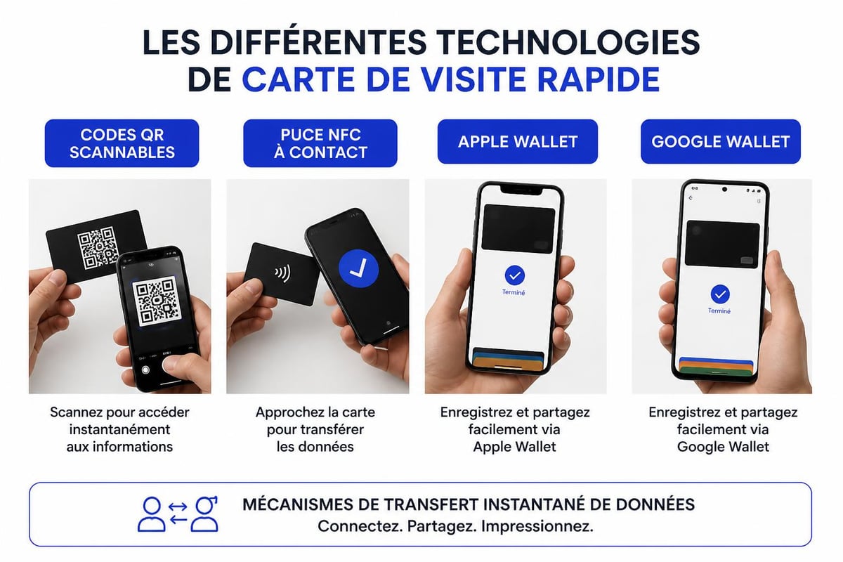 Technologies de partage de contacts