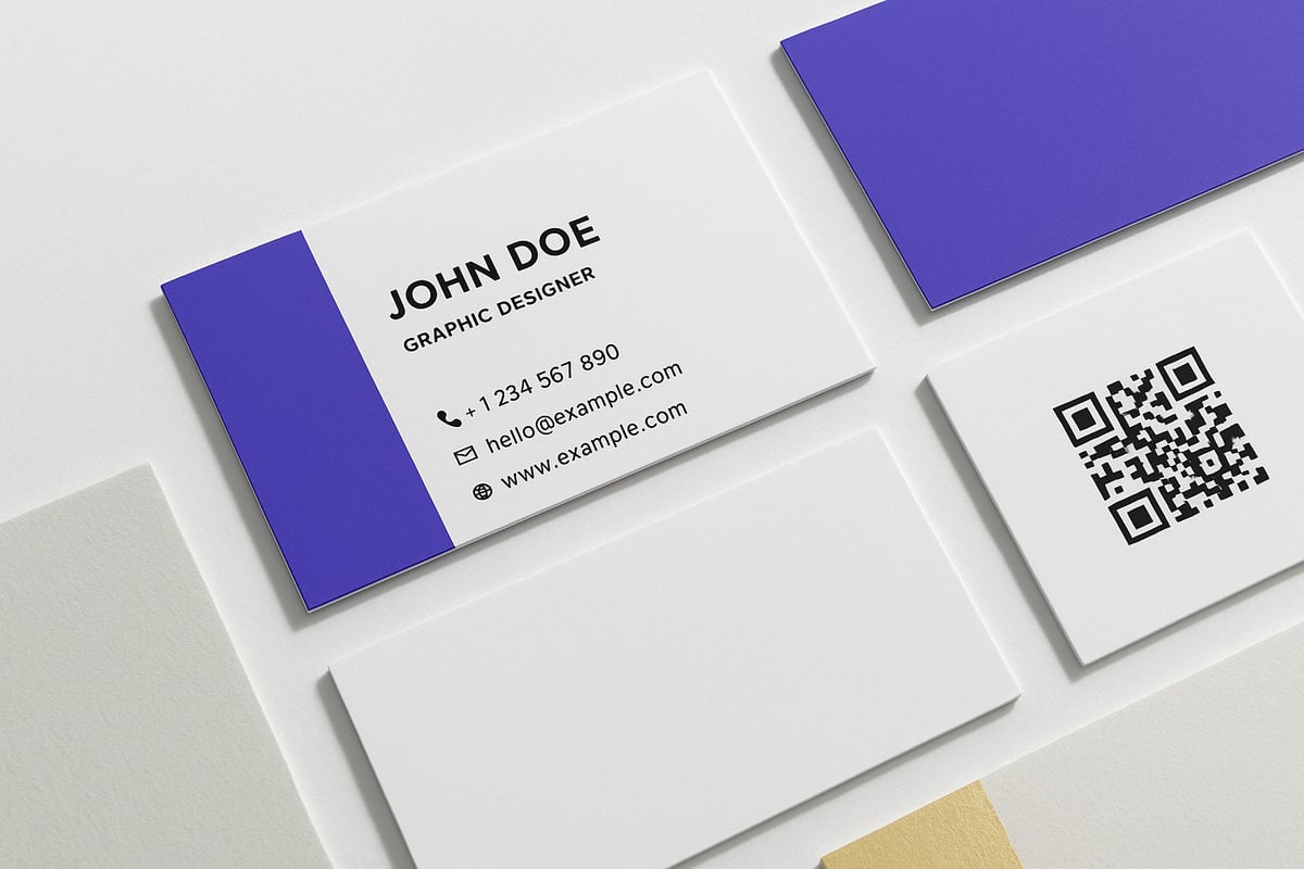 Aktuelle Designtrends für Visitenkarten 2025