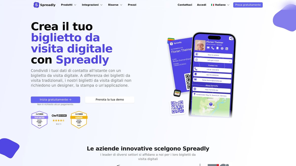 Guida Completa al Biglietto da Visita: Consigli per il 2025 - Spreadly: Soluzioni Innovative per Biglietti da Visita Digitali