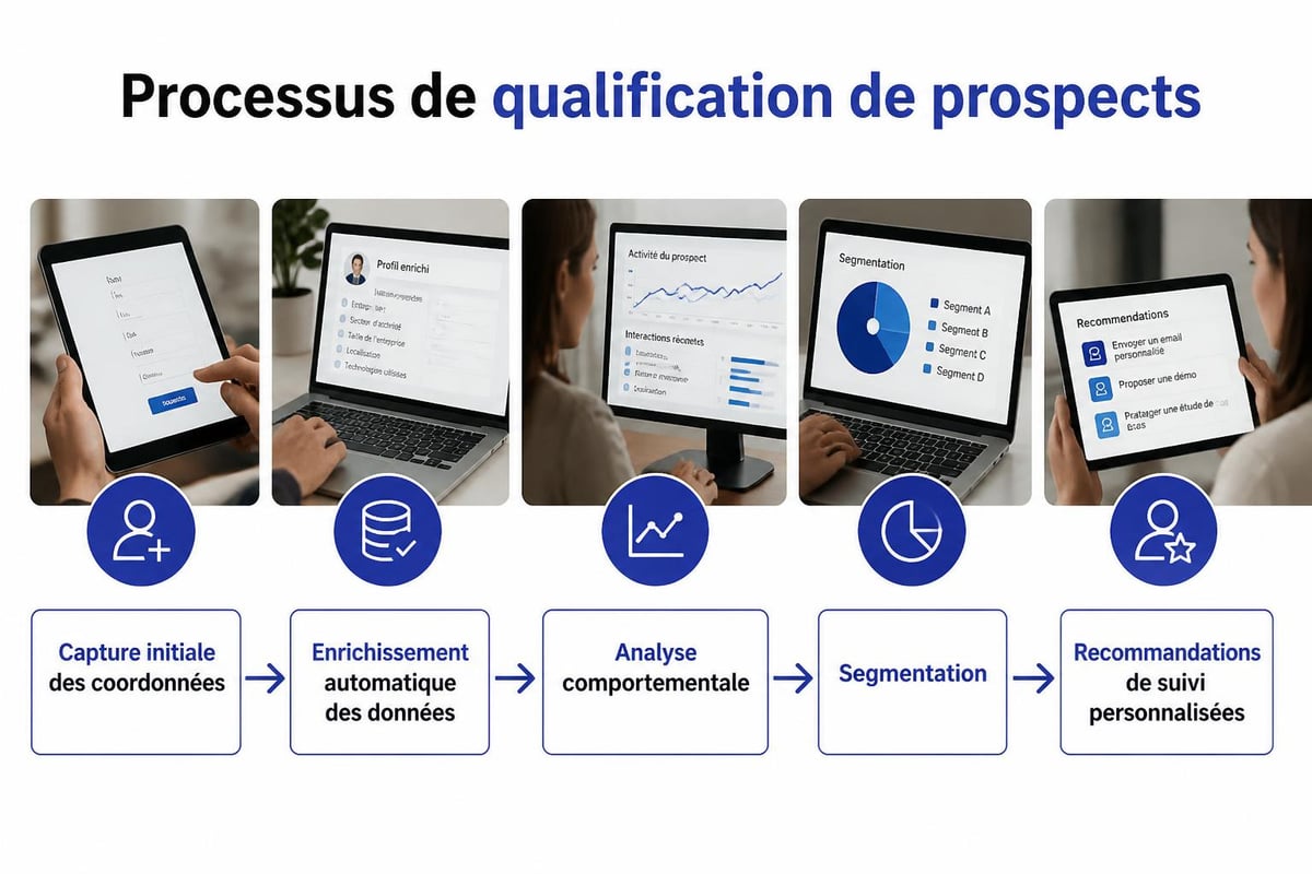 Workflow de gestion de prospects avec IA