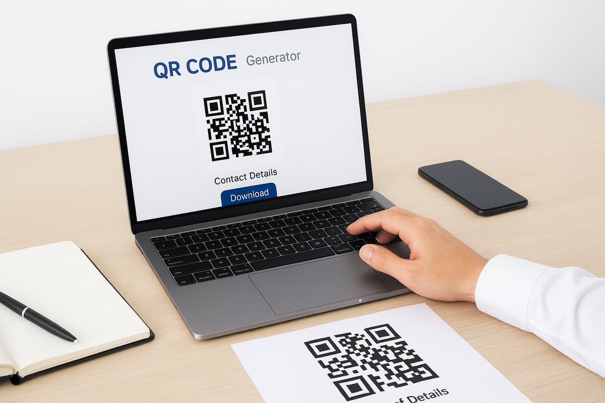 Schritt-für-Schritt: QR-Code für Kontaktdaten erstellen
