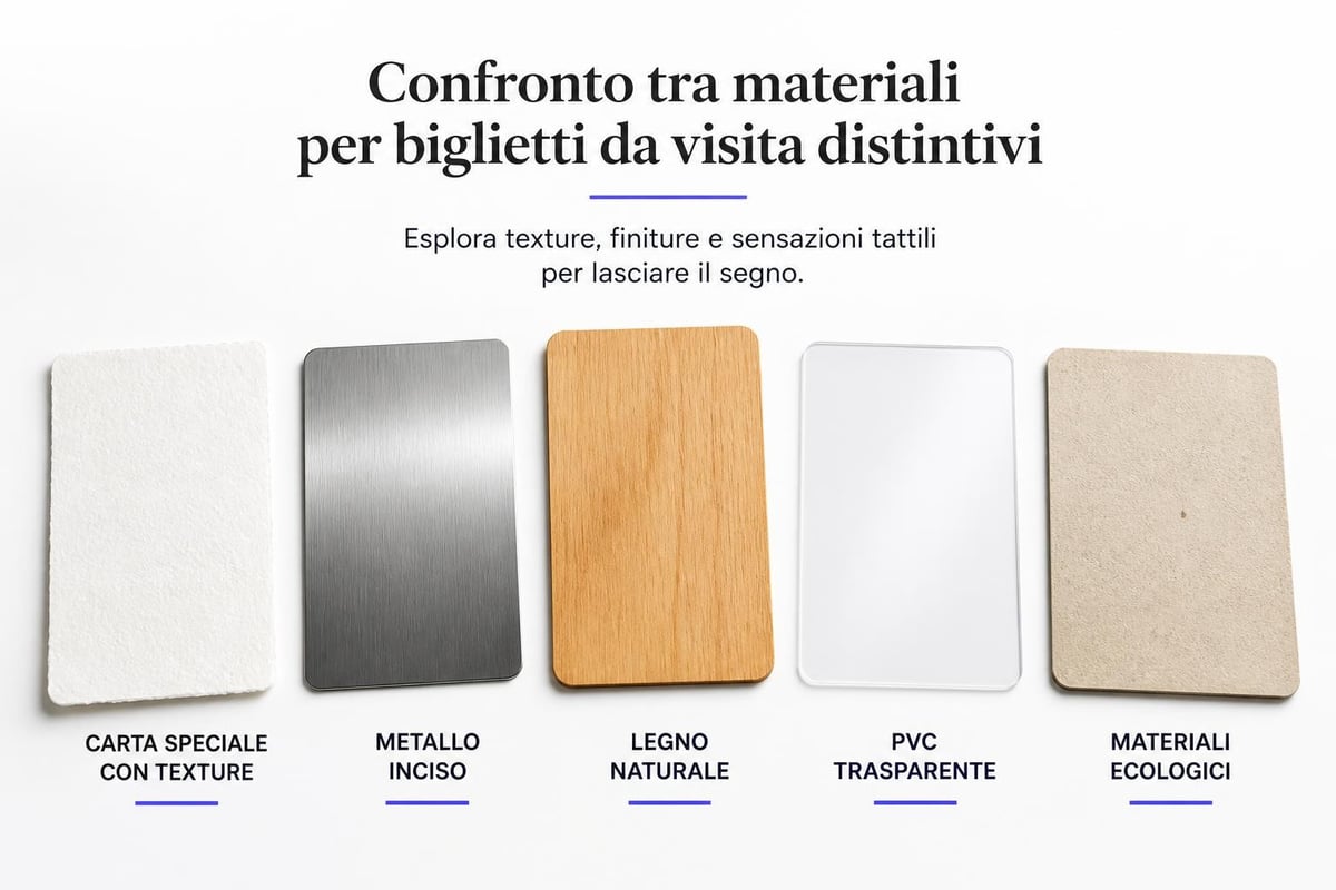 Materiali innovativi biglietti