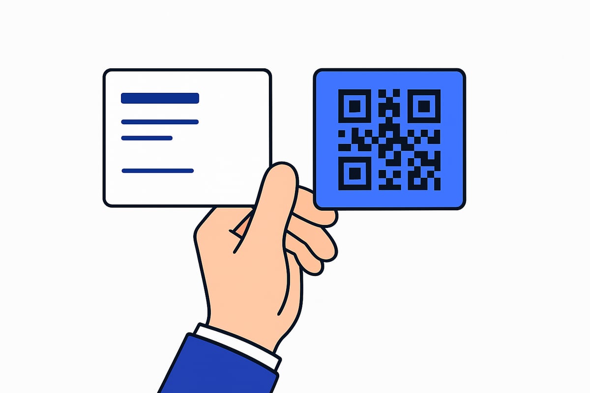 The Evolution of Business Cards: From Paper to QR Code