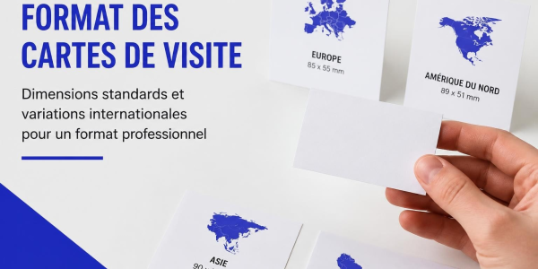 Carte de Visite Mesure : Guide des Dimensions 2026