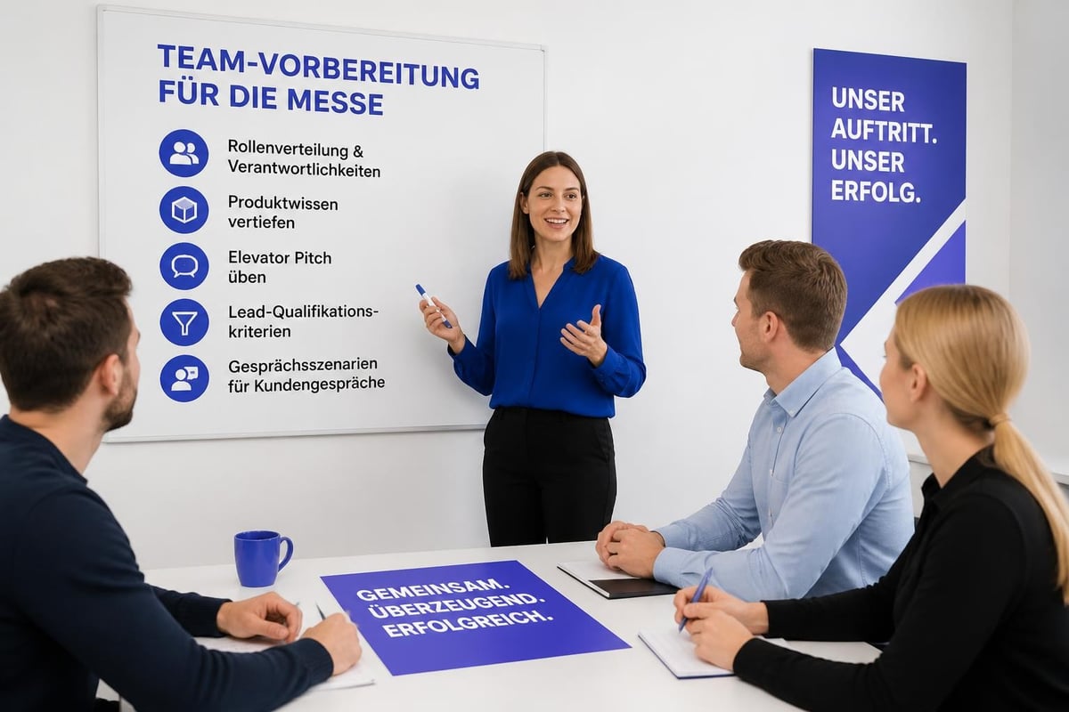 Messeteam-Training