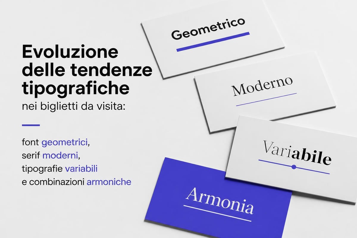 Tipografia biglietti visita 2026