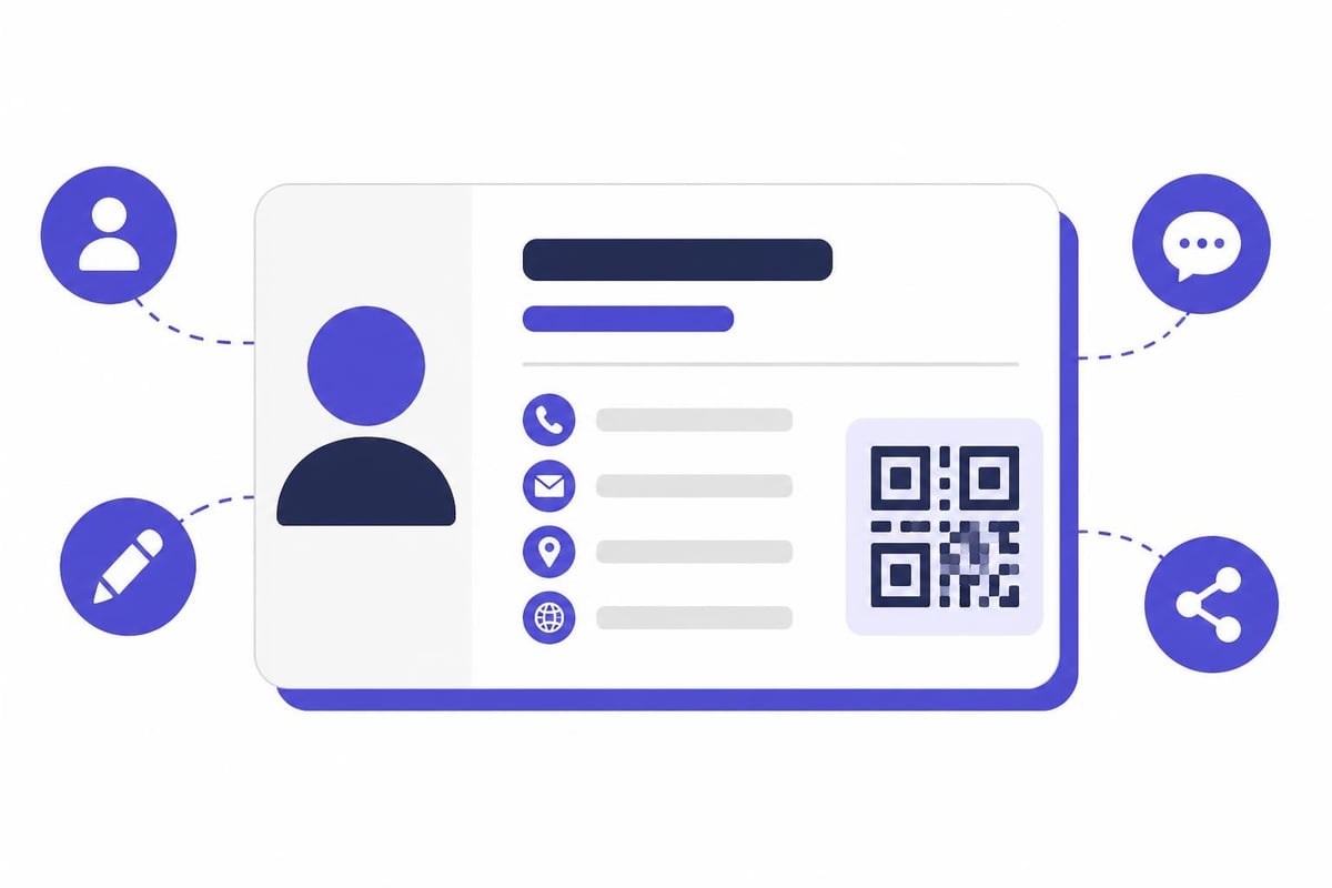 Personal calling card essential elements
