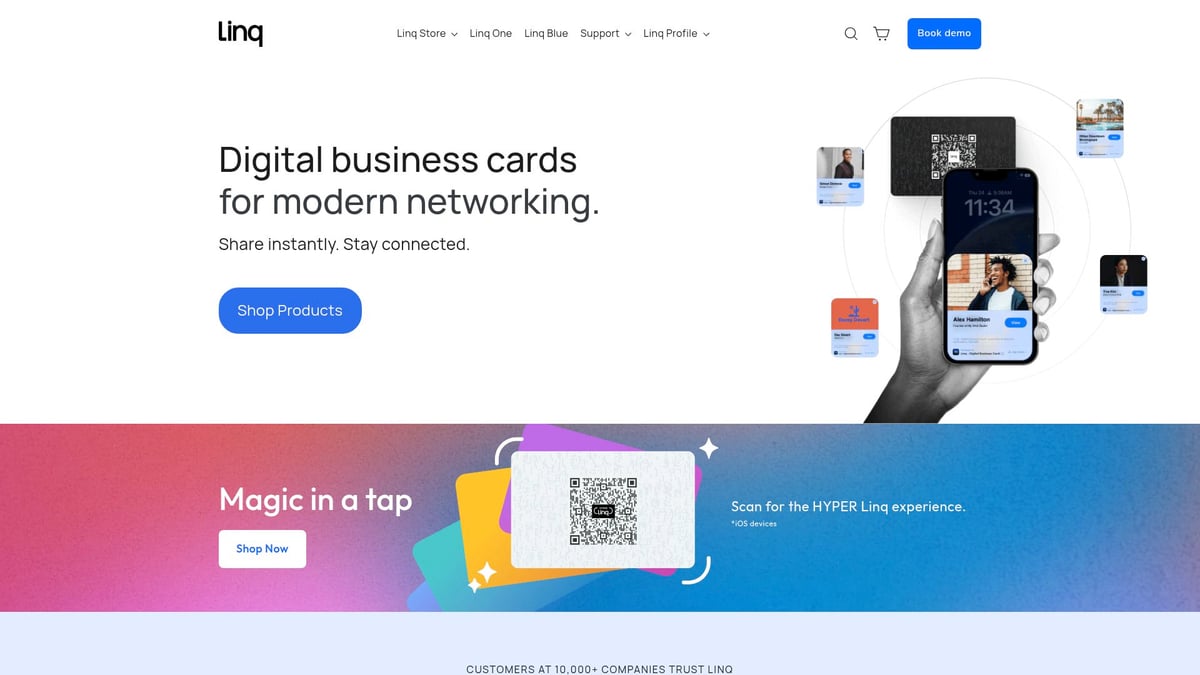 Top 8 Best Business Cards to Elevate Your Brand in 2026 - Linq NFC Business Cards