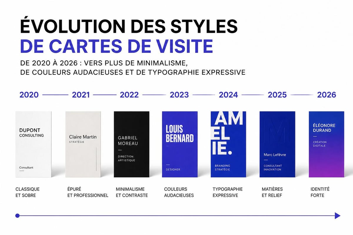 Tendances design cartes 2026