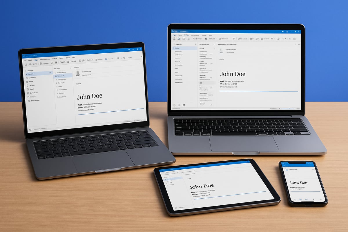 Unterschiede und Voraussetzungen: Outlook-Versionen & Plattformen