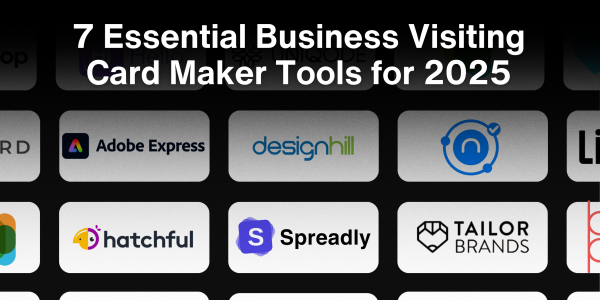 7 Essential Business Visiting Card Maker Tools for 2025