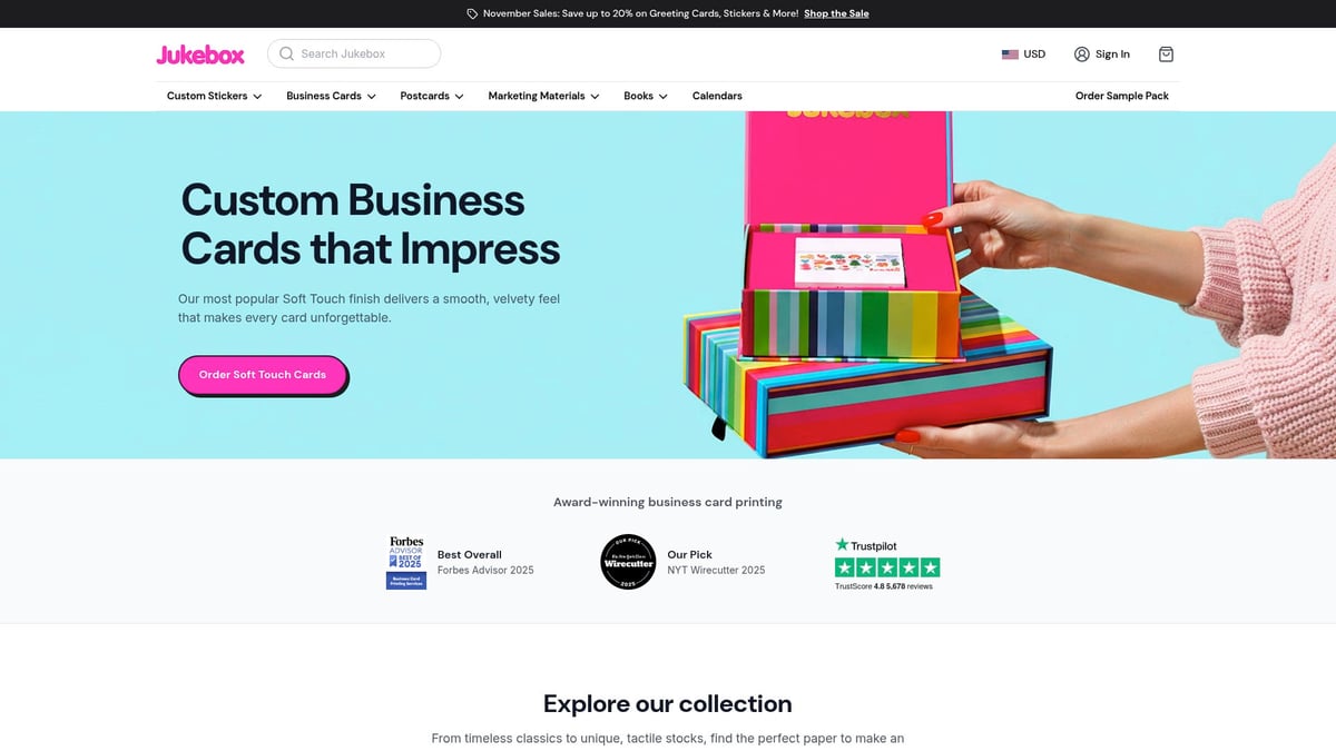 9 Essential Business Card Design Site Picks for 2025 - Jukebox Print