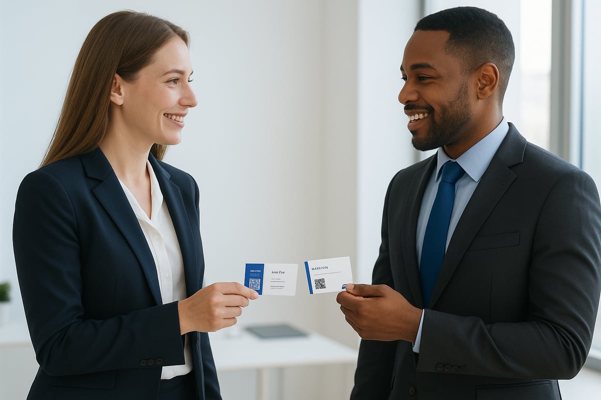 Warum Visitenkarten 2026 noch wichtig sind