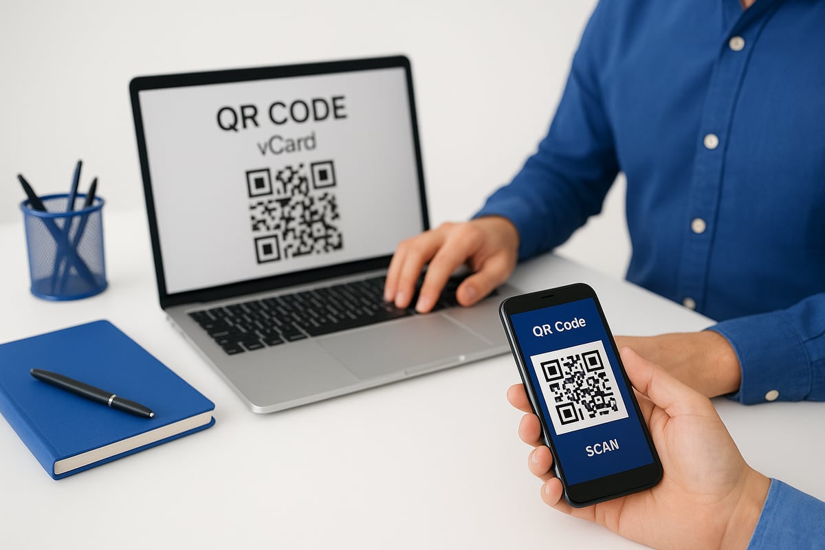 Schritt-für-Schritt-Anleitung: QR-Code vCard erstellen
