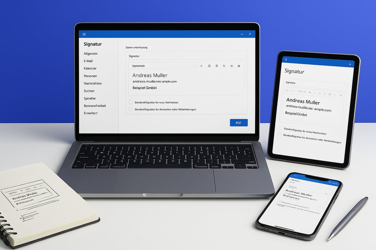 Schritt-für-Schritt: Outlook-Signatur erstellen (Windows, Mac, Web, Mobil)
