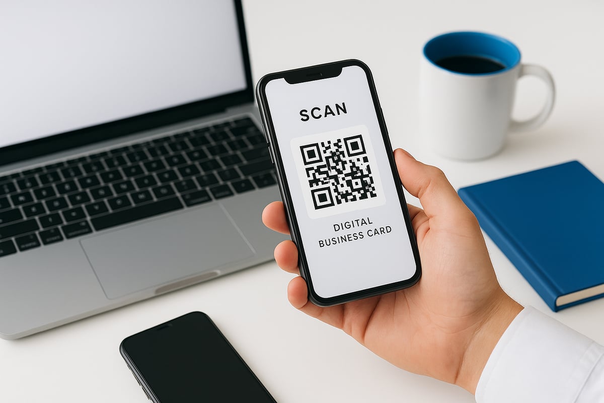 Schritt-für-Schritt-Anleitung: QR Code mit Kontaktdaten erstellen