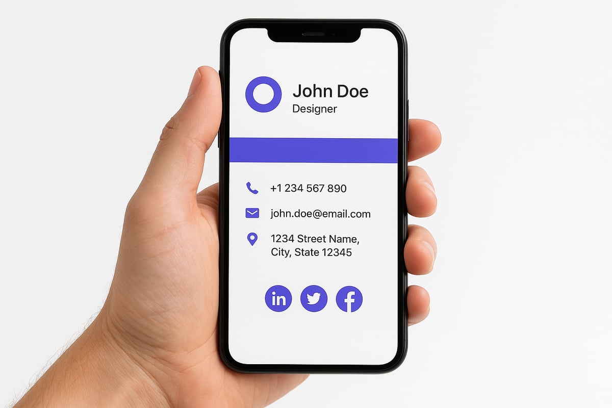 Cos’è un Biglietto da Visita Digitale?