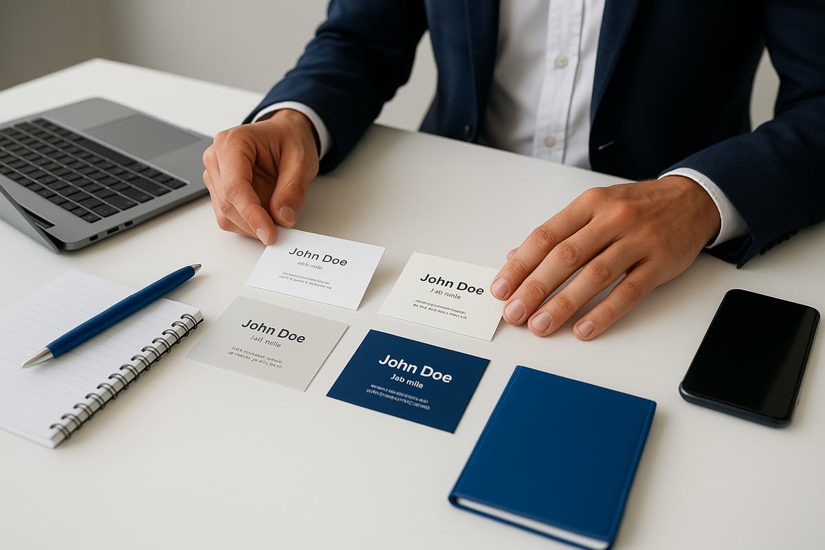 Étapes clés pour réussir l’impression de sa carte de visite