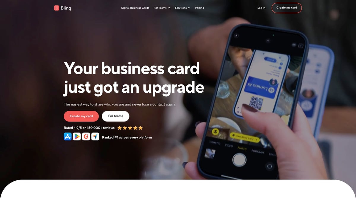7 Best Free Digital Visiting Card Platforms for 2025 - Blinq