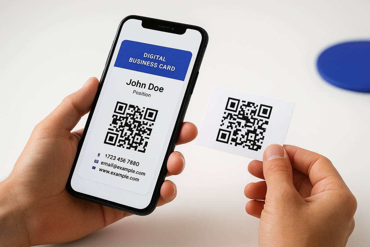 Was ist ein QR Code als Visitenkarte?