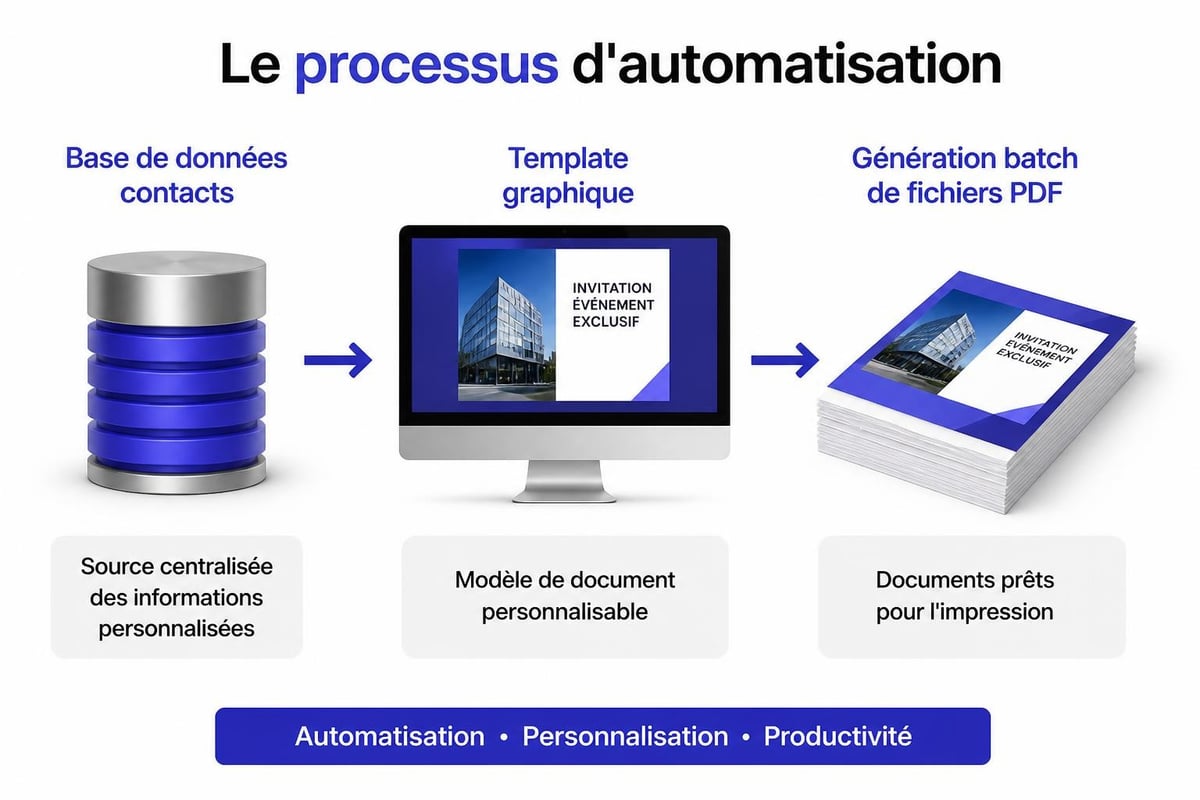 Workflow automatisation cartes