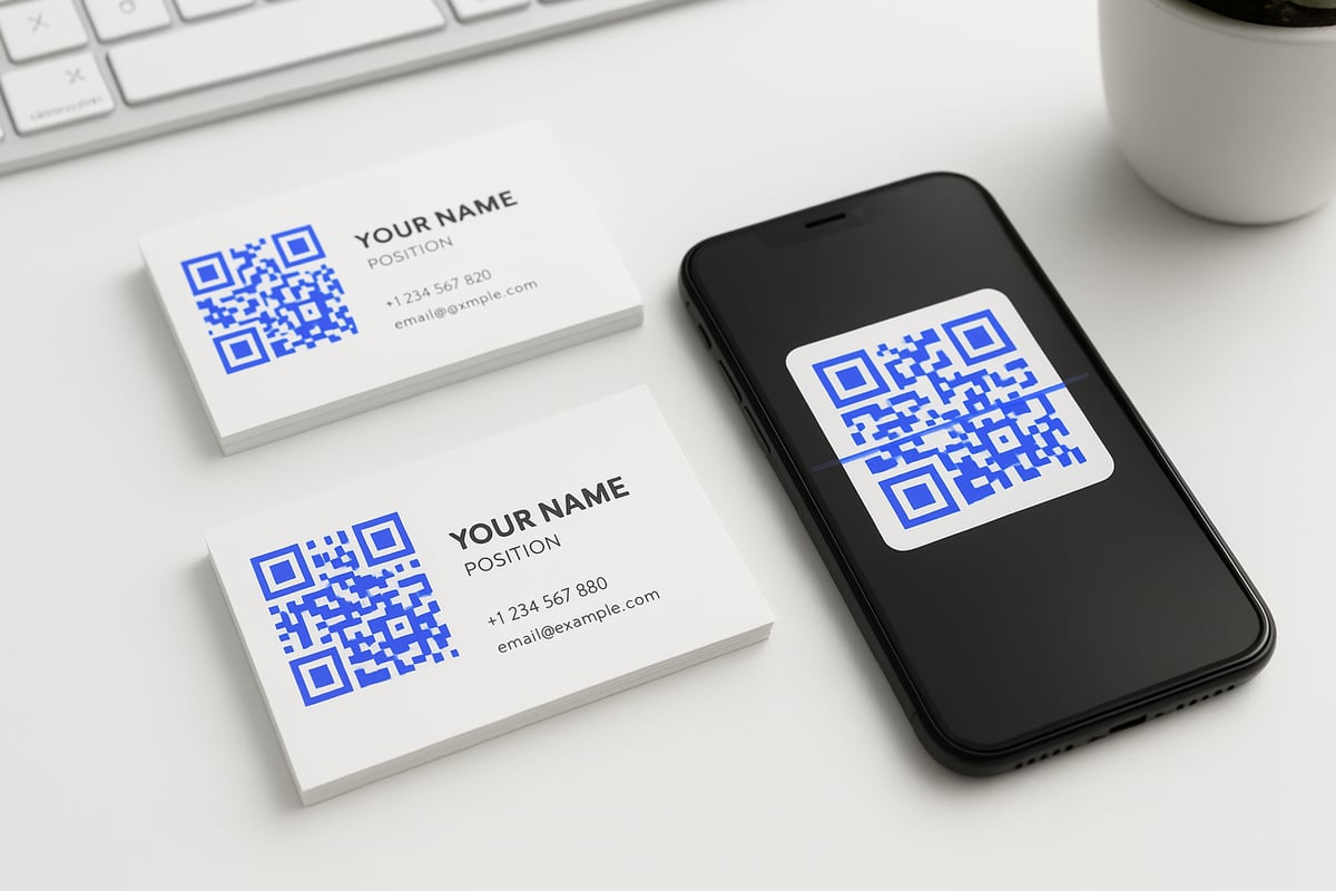 Was ist ein QR Code und warum auf Visitenkarten?