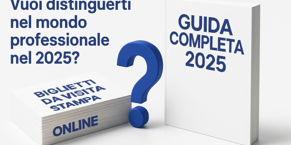 Guida Completa 2025: Biglietti da Visita Stampa Online