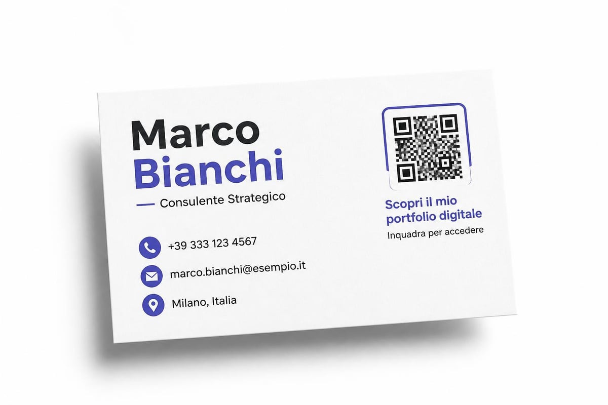 Design biglietto professionale