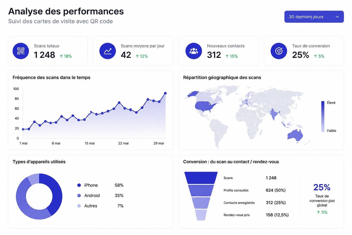 Business networking analytics