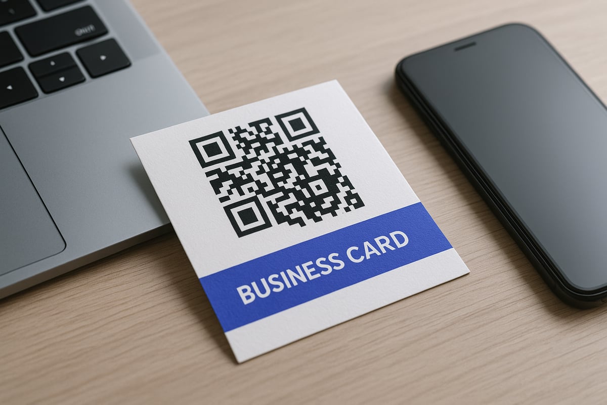 Design-Tipps für professionelle QR-Code-Visitenkarten