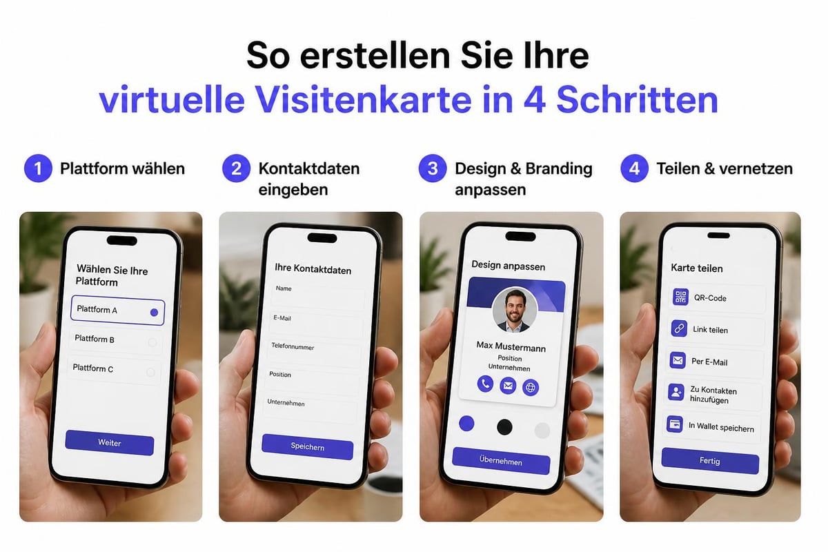 Virtuelle Visitenkarte Setup