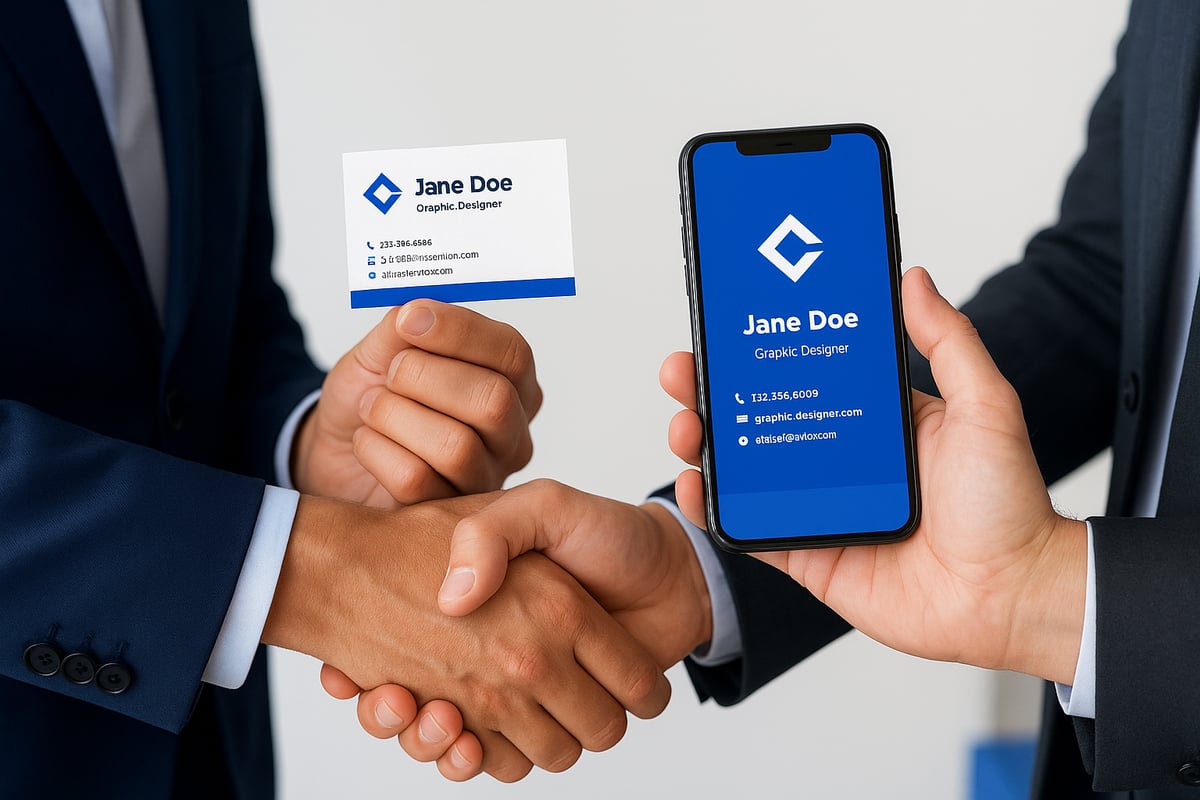 Pourquoi la carte de visite reste essentielle en 2026