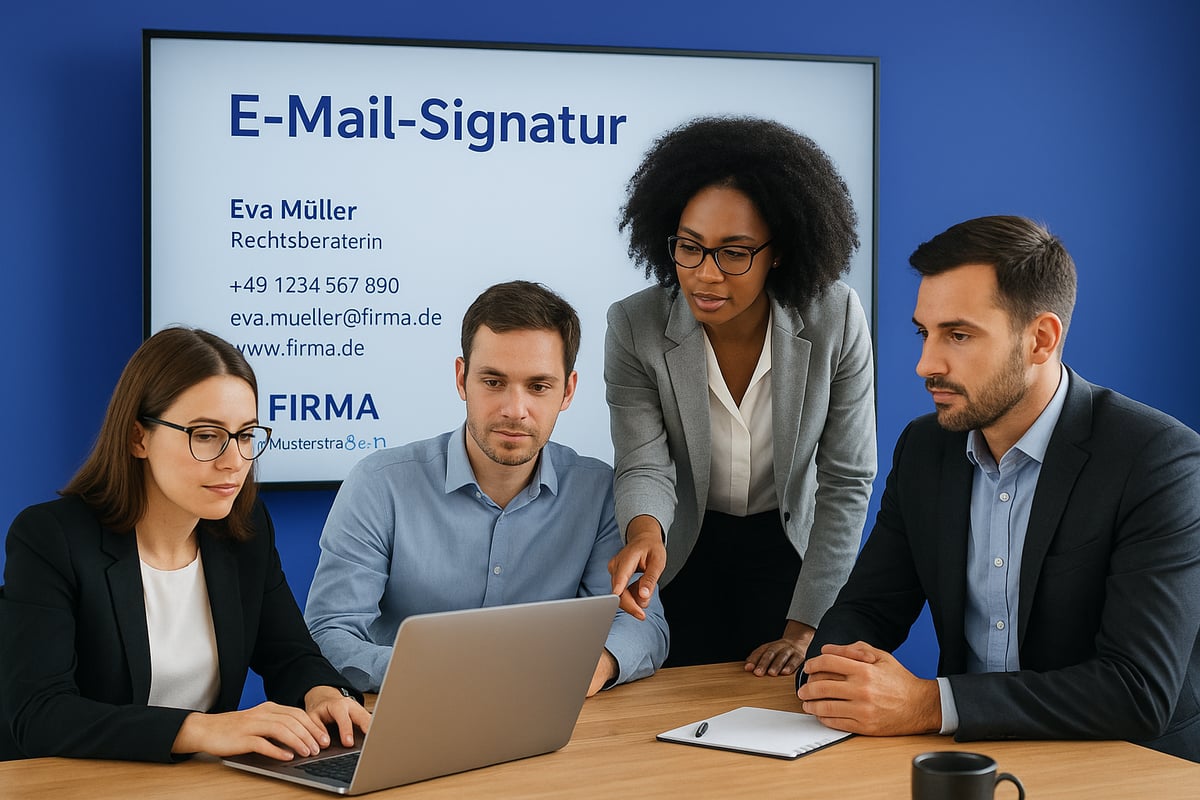 Rechtliche Anforderungen und Compliance bei E-Mail-Signaturen