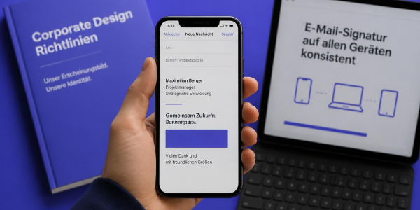 Signatur Outlook Mobile: Professionell auf mobilen Geräten