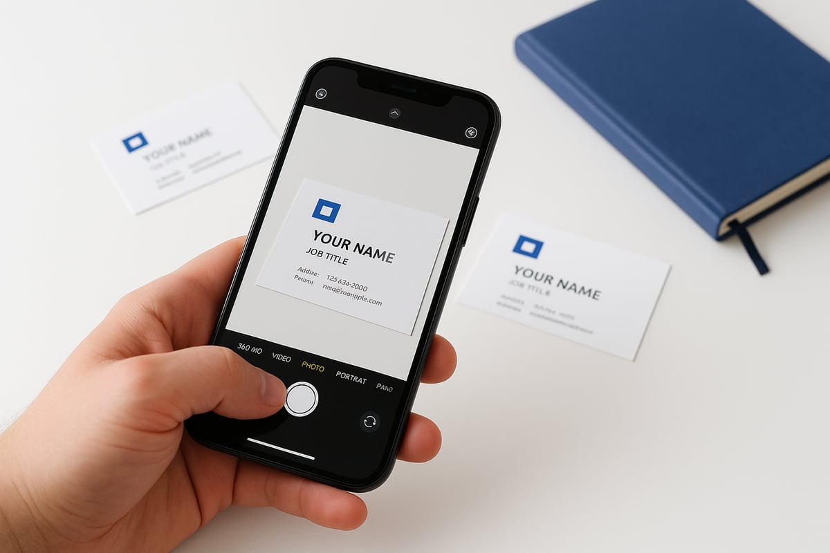 Warum Visitenkarten scannen? Relevanz und Nutzen 2025