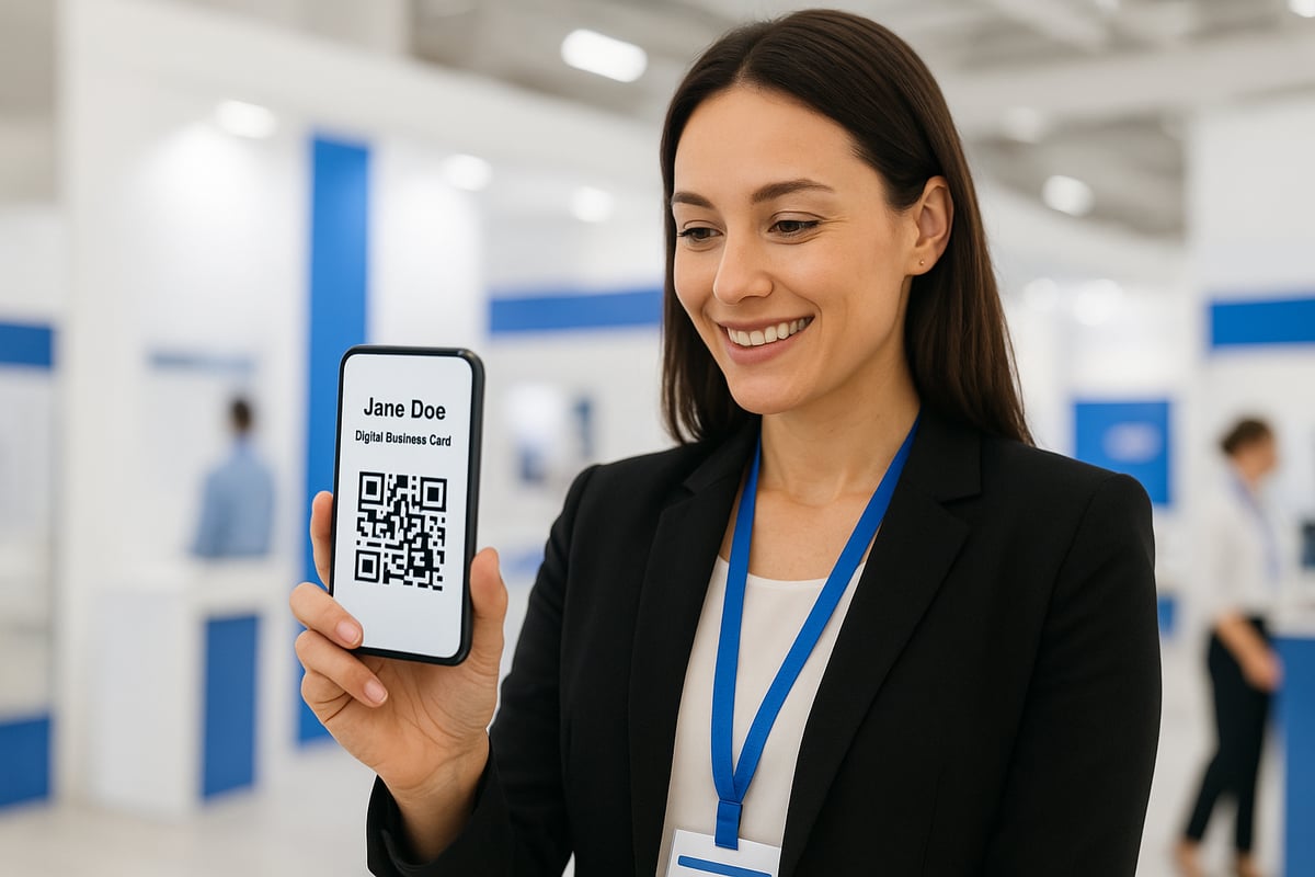 Vorteile der digitalen Visitenkarte mit QR Code