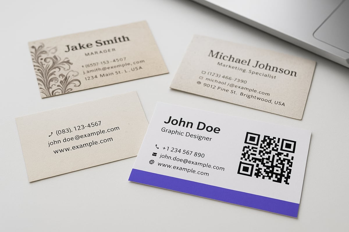 Häufige Fehler beim Erstellen von Visitenkarten und wie man sie vermeidet