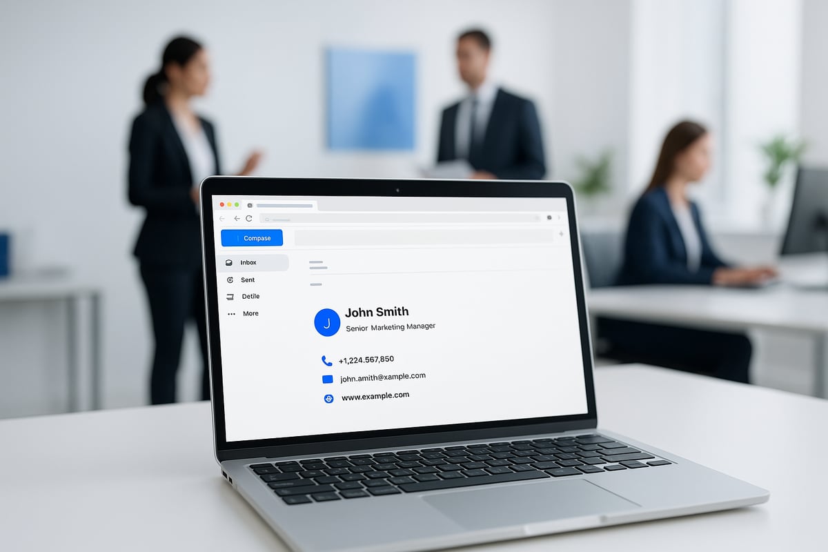 Moderne Design-Trends und Best Practices für E-Mail-Signaturen 2025