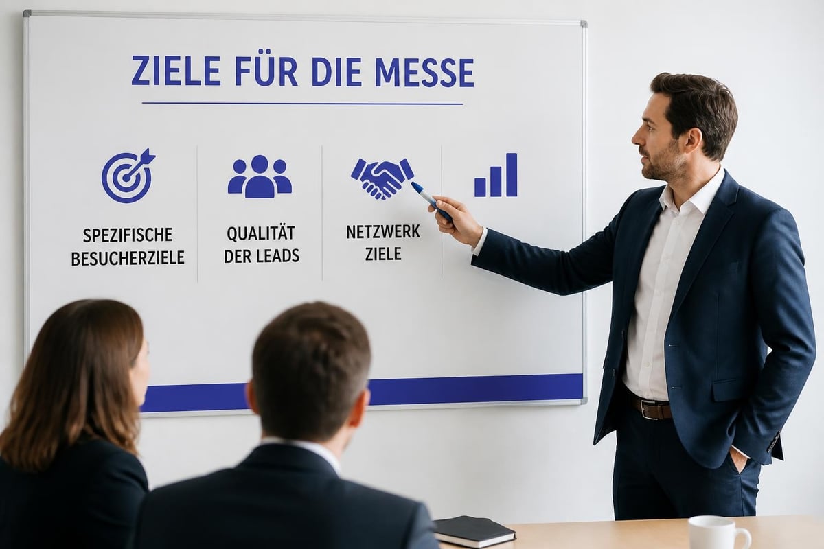 Messeziele und KPIs definieren