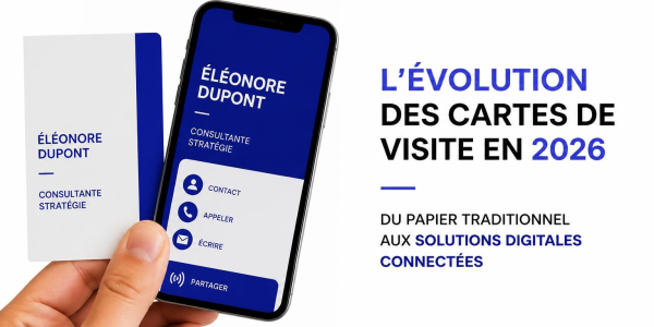 Tendances en matière de cartes de visite 2026