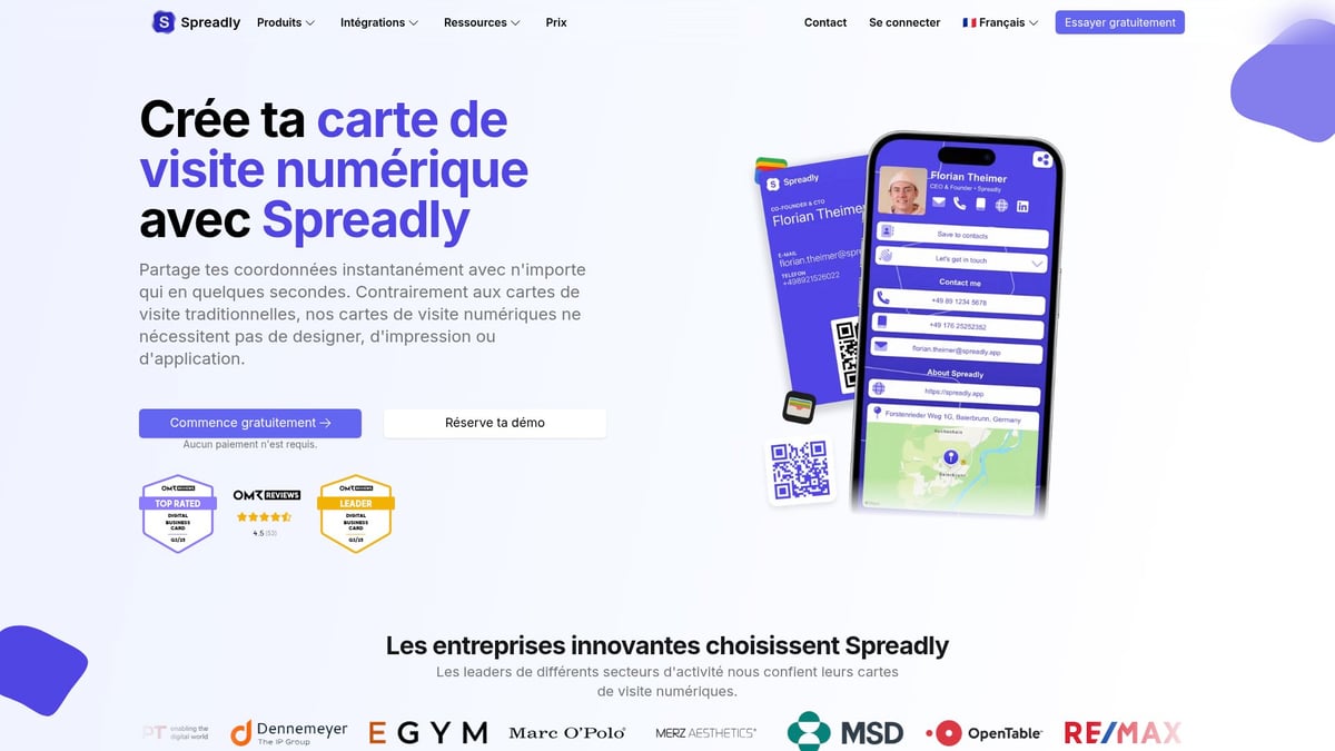 Guide Complet Pour Creer Des Cartes De Visite En 2026 - Spreadly : La Référence Des Cartes De Visite Numériques En 2026