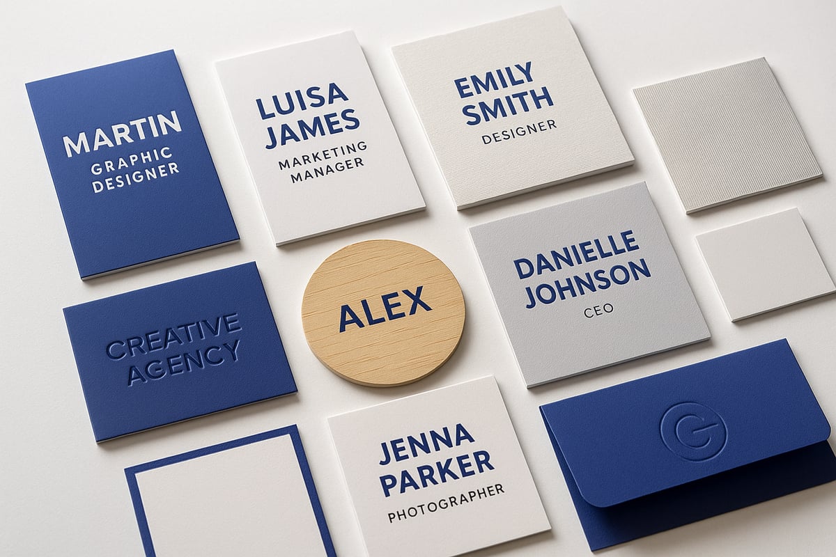 Materialien, Veredelungen & Drucktechniken im Überblick