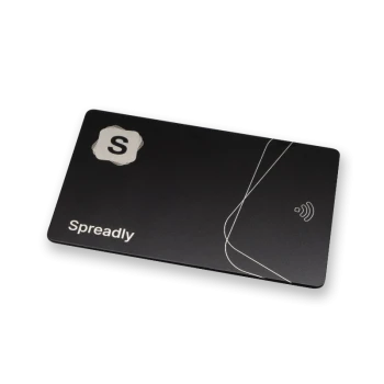 Kartu NFC Spreadly (hitam)