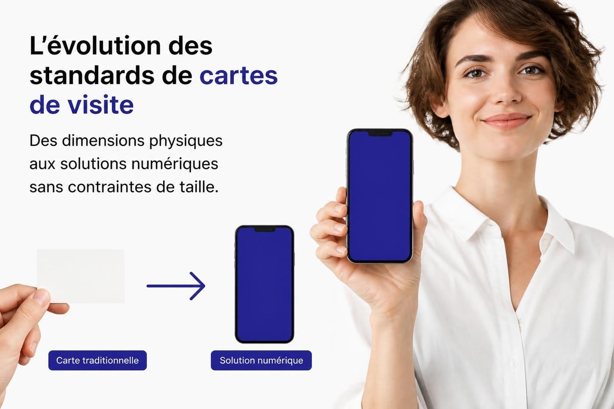 Transition vers les cartes de visite numériques