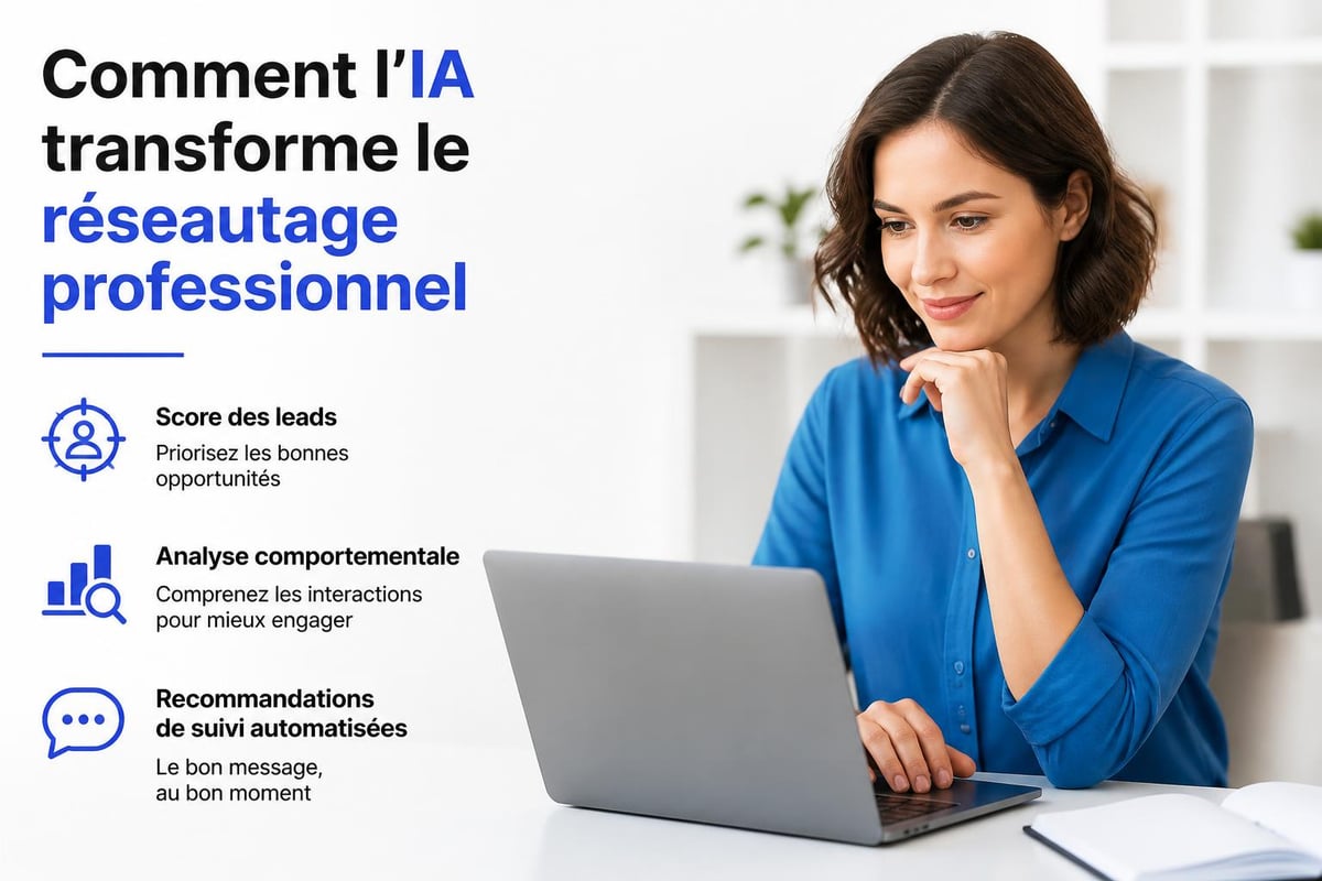 Intelligence artificielle dans le networking professionnel