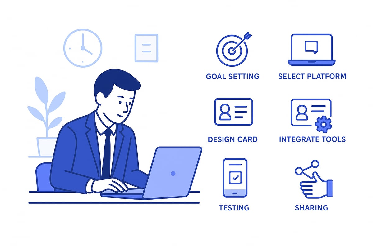 Step-by-Step Guide: Setting Up Your Electronic Business Card